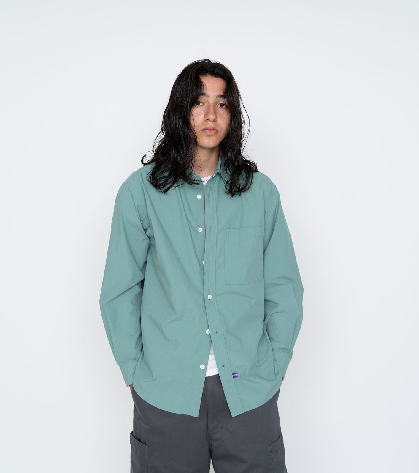 nanamica / Regular Collar Field Shirt