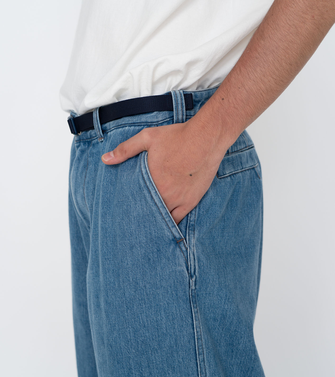 nanamica / Denim Wide Tapered Field Pants