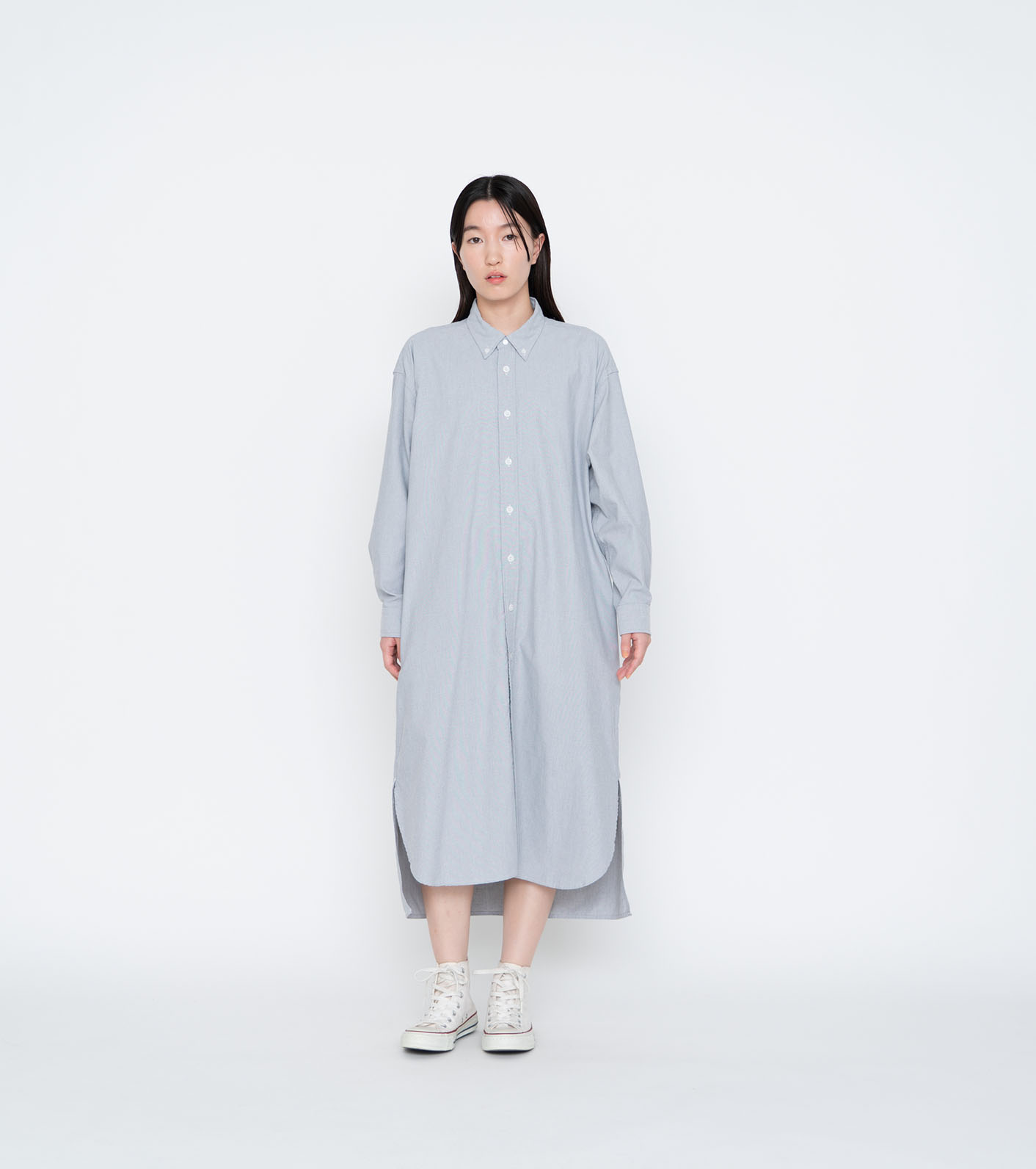 nanamica / Button Down Field Shirt Dress