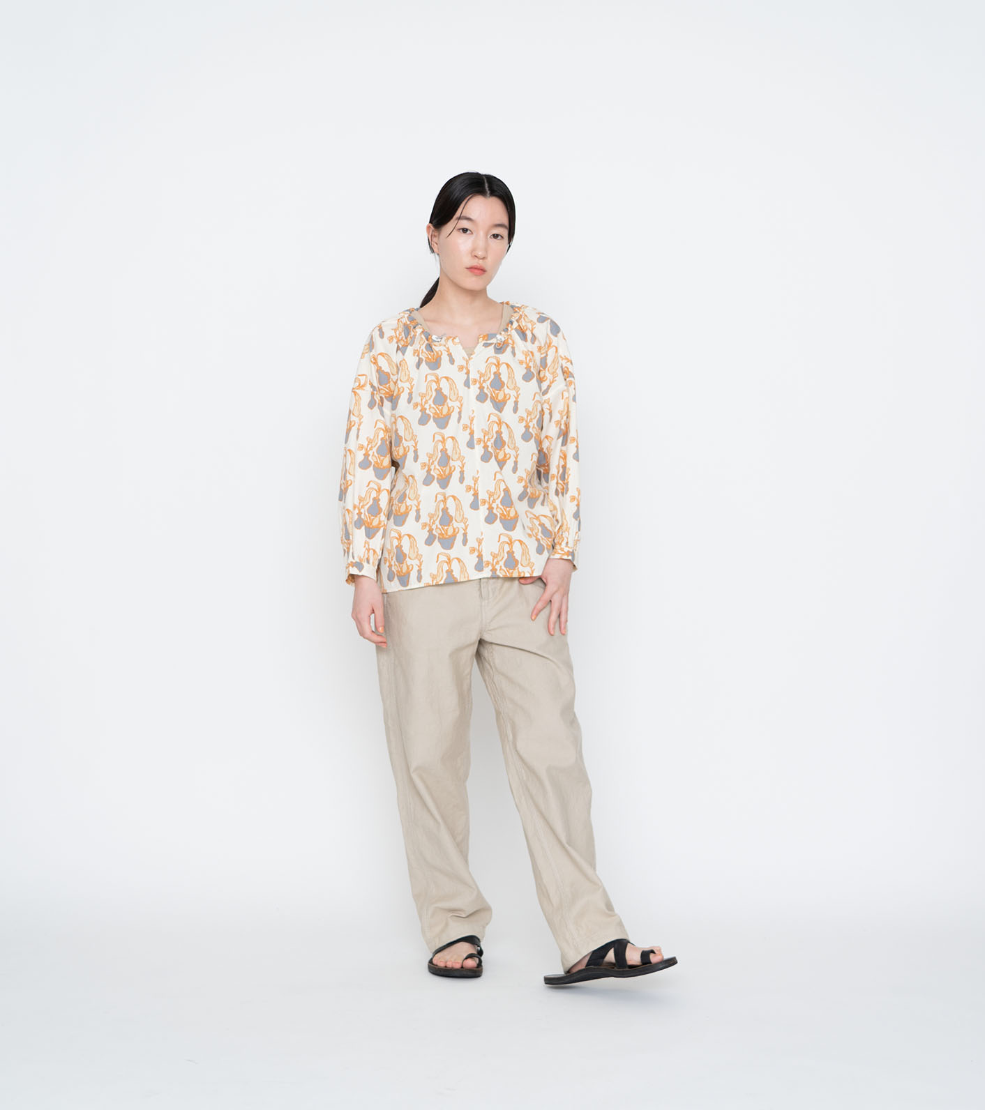 nanamica / Field Pullover Blouse