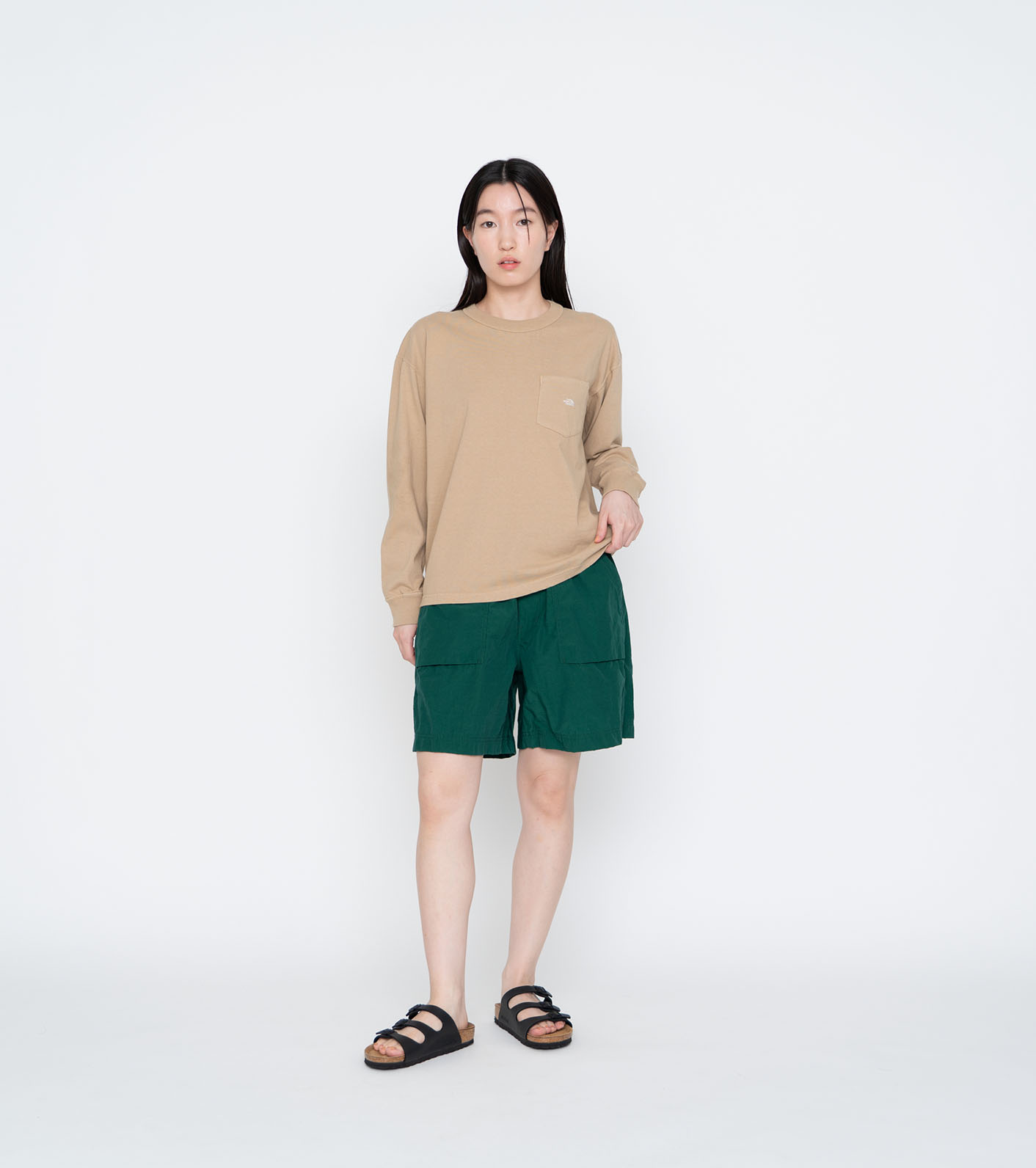 nanamica / 7oz Long Sleeve Pocket Tee