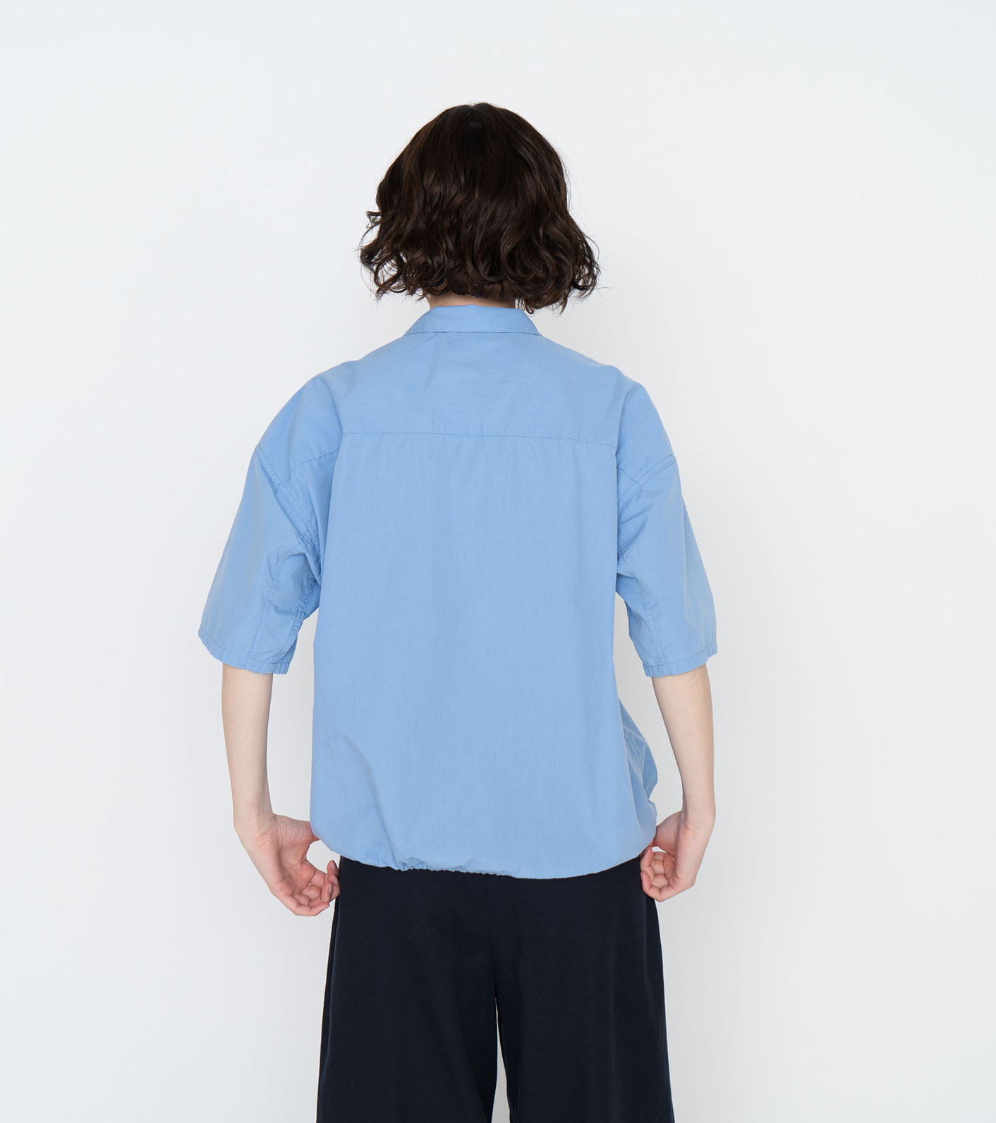 nanamica / Open Collar S/S Shirt