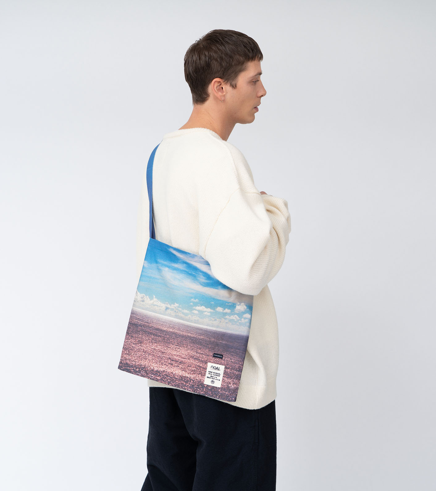 nanamica / OOAL Photo Print Shoulder Bag L