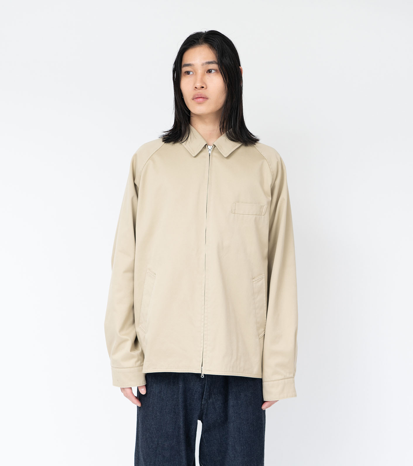 nanamica / WINDSTOPPER Chino Crew Jacket