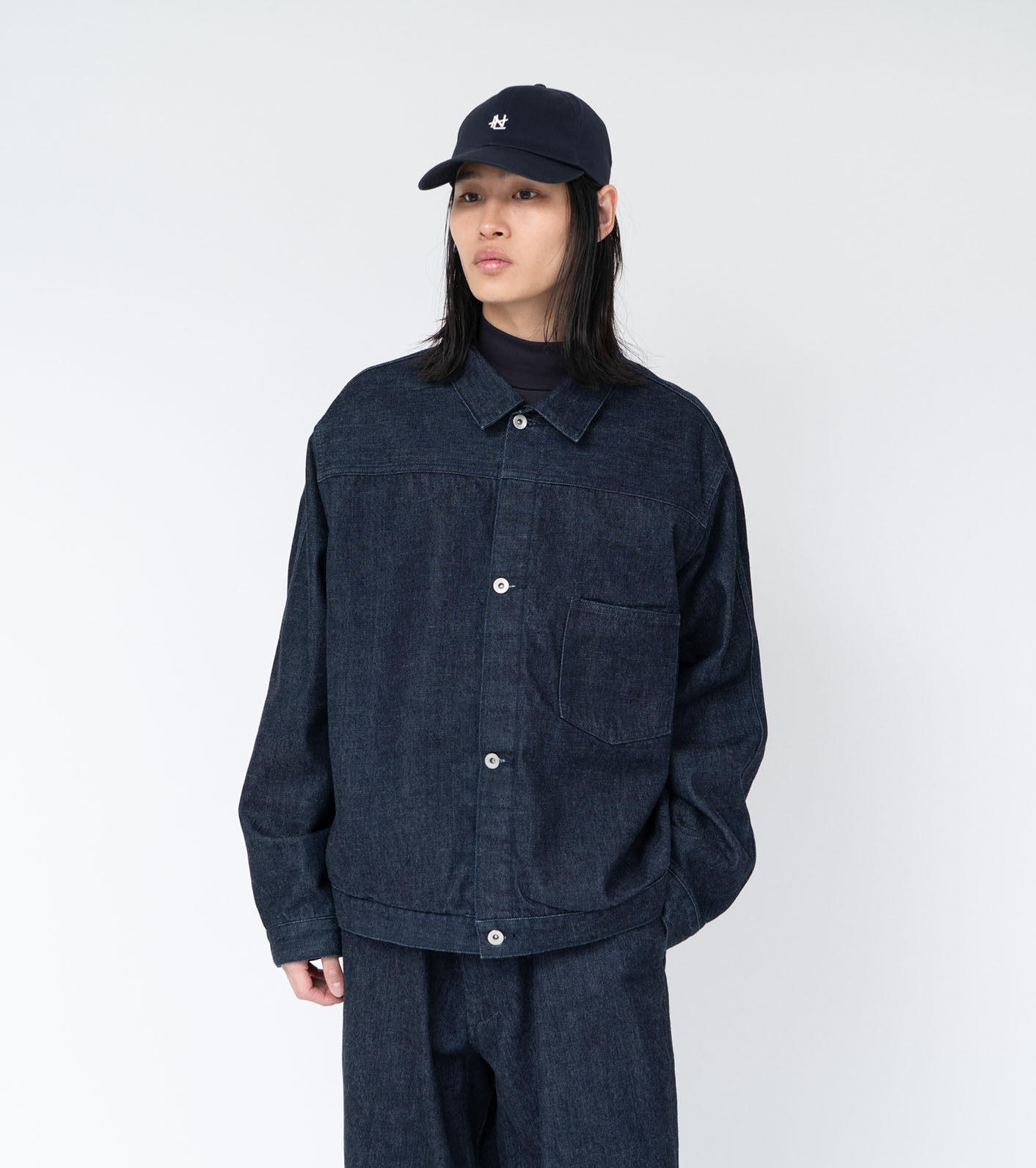 nanamica / Short Denim Jacket