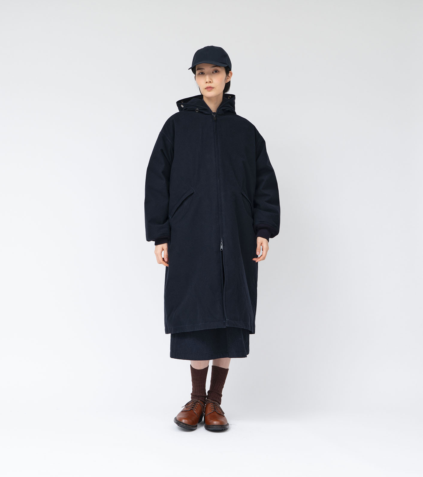 nanamica / Wool GORE-TEX Cadet Coat Down Liner