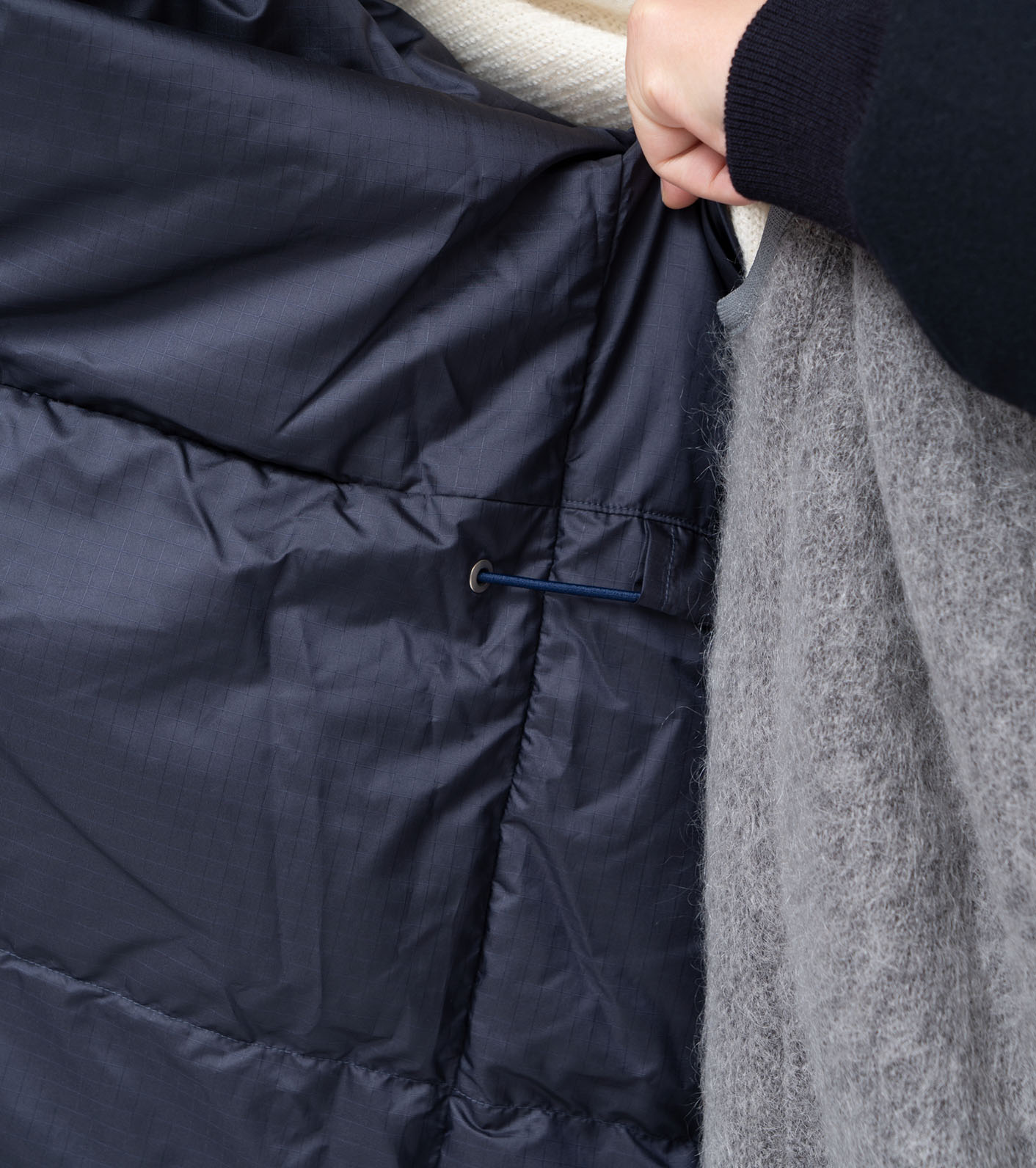 nanamica / Wool GORE-TEX Cadet Coat Down Liner