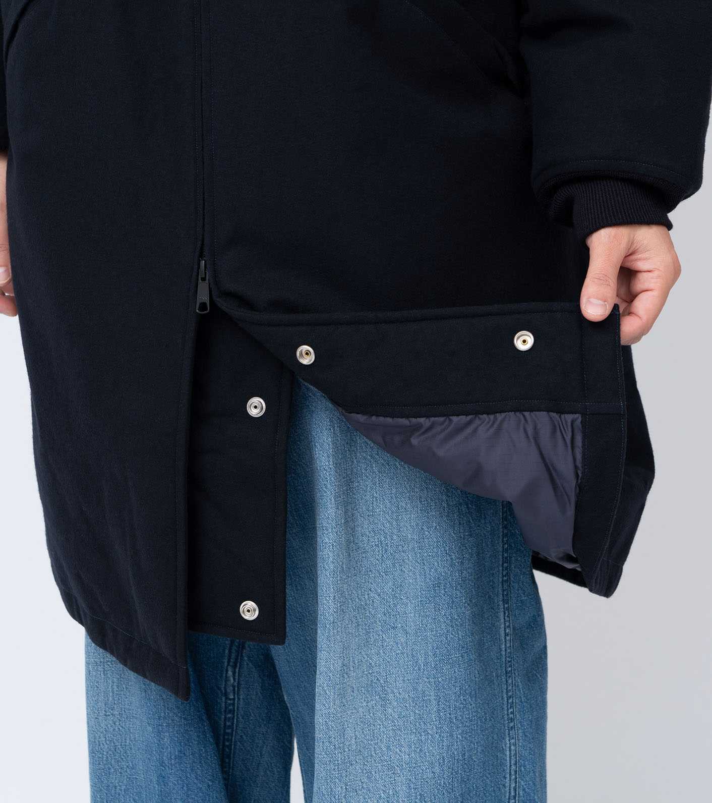 nanamica / Wool GORE-TEX Cadet Coat Down Liner