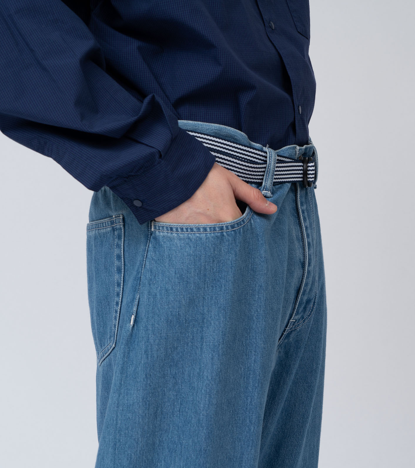 nanamica / 5Pockets Straight Denim Pants