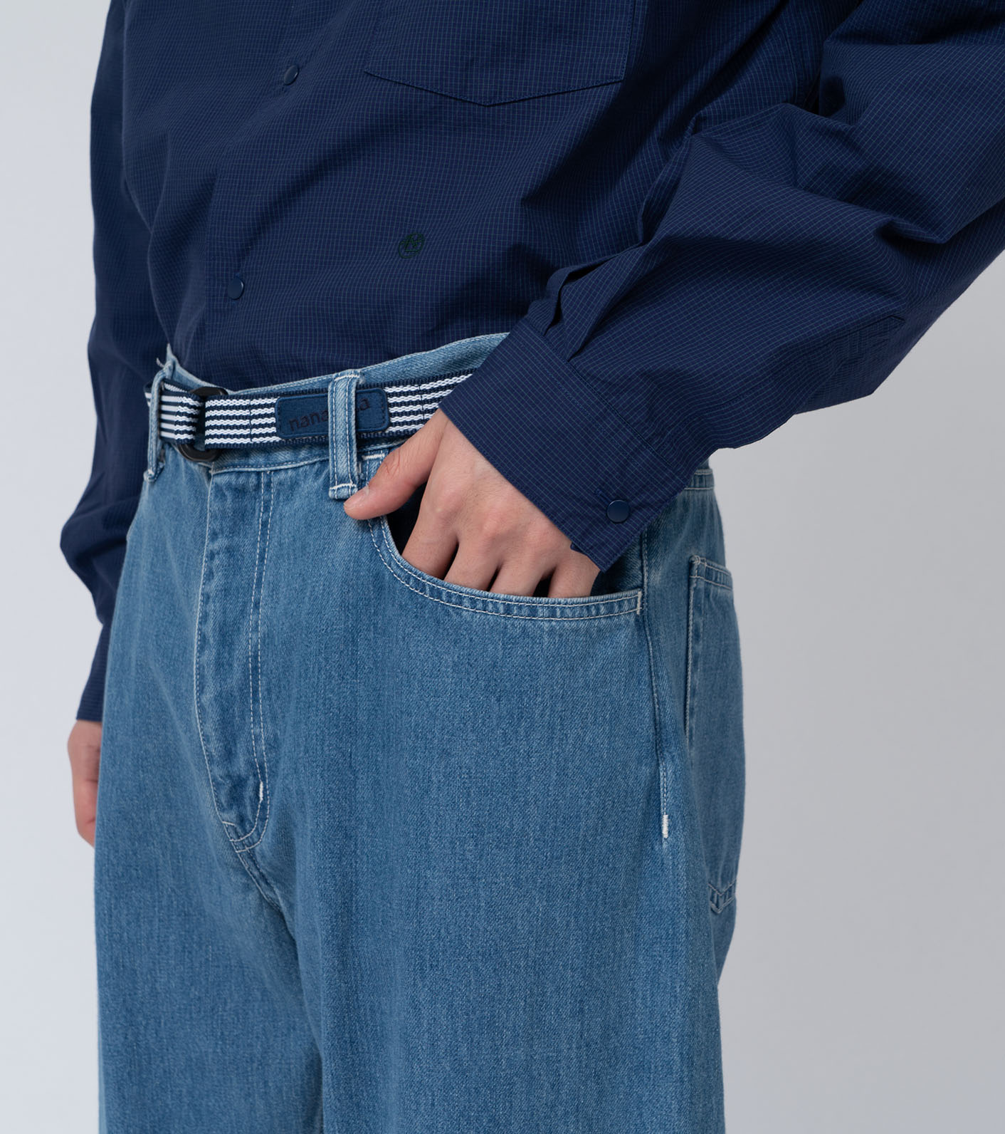 nanamica / 5Pockets Straight Denim Pants