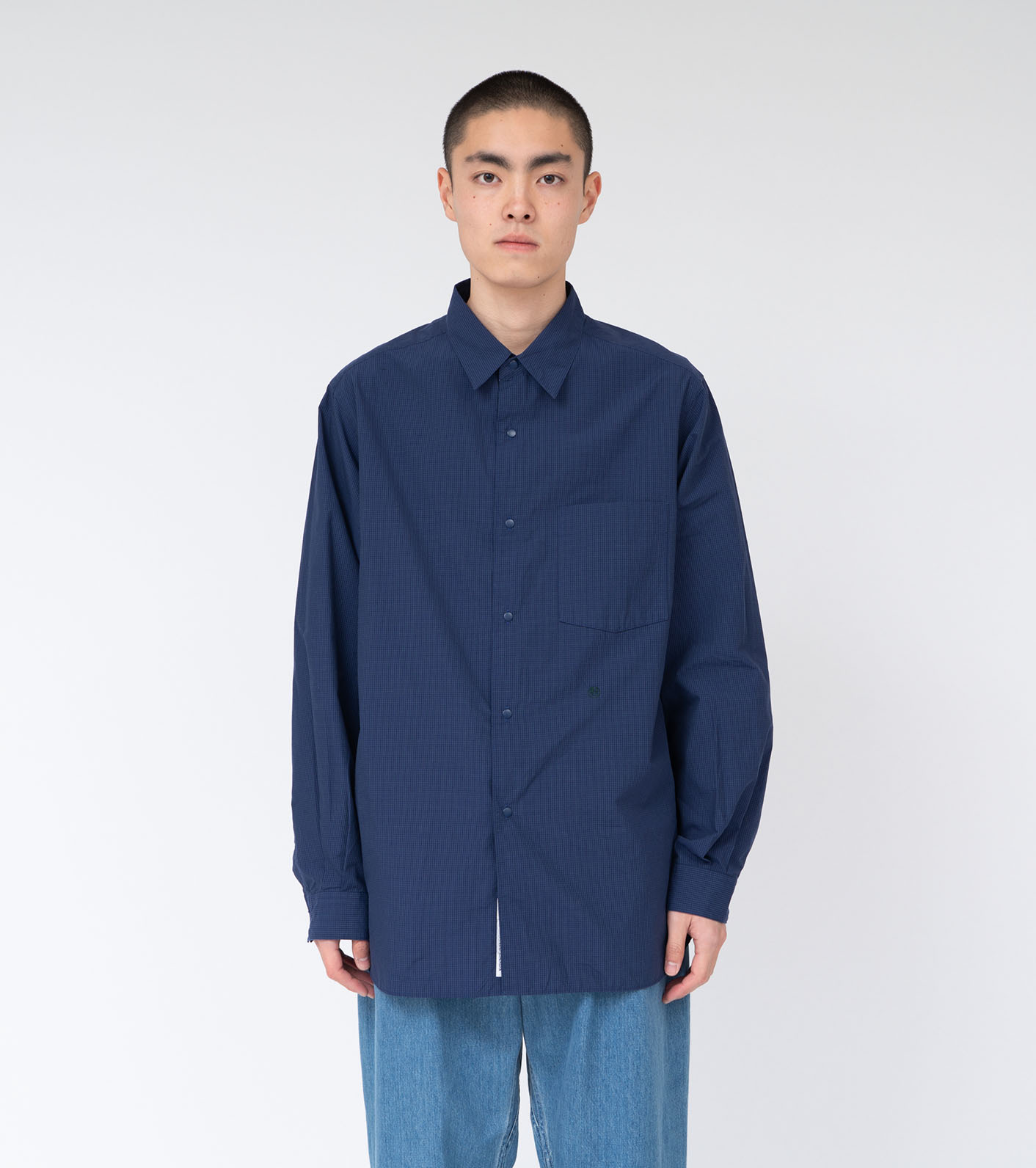 nanamica / Regular Collar Wind Shirt