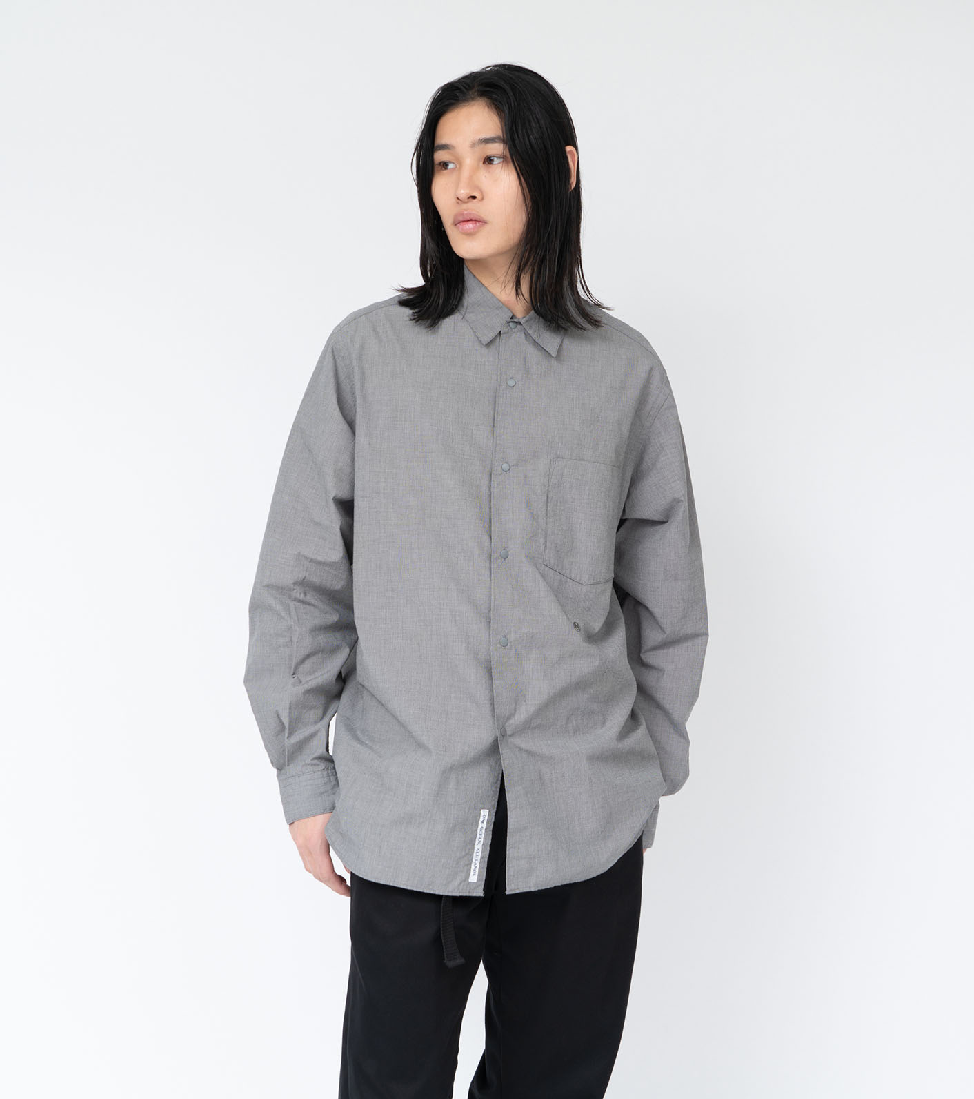 nanamica / Regular Collar Wind Shirt