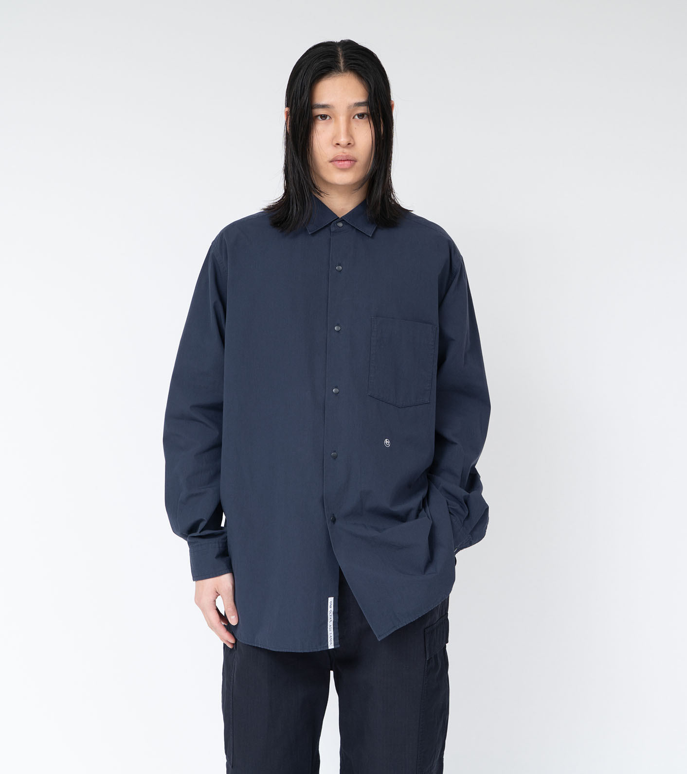 nanamica / Regular Collar Wind Shirt