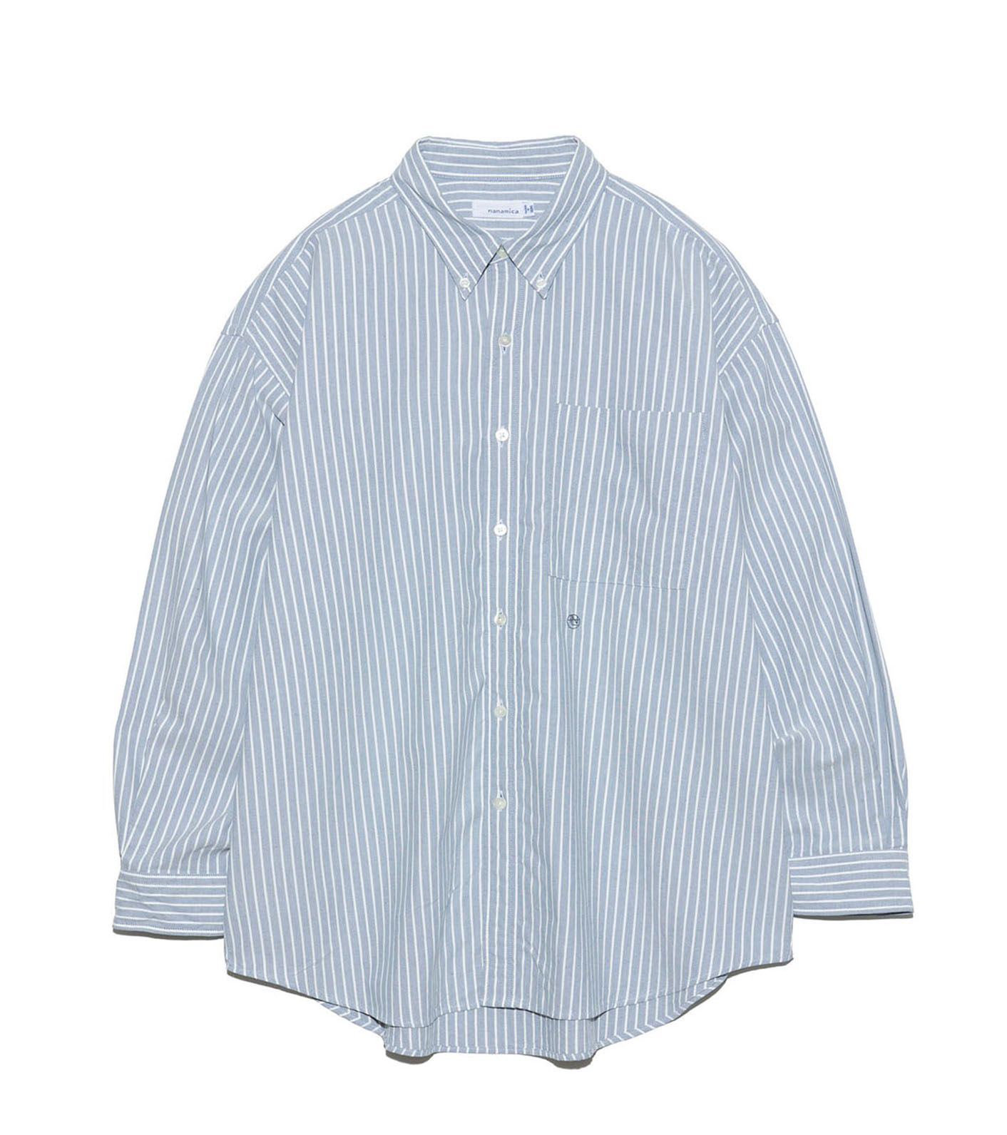 nanamica / Button Down Stripe Wind Shirt