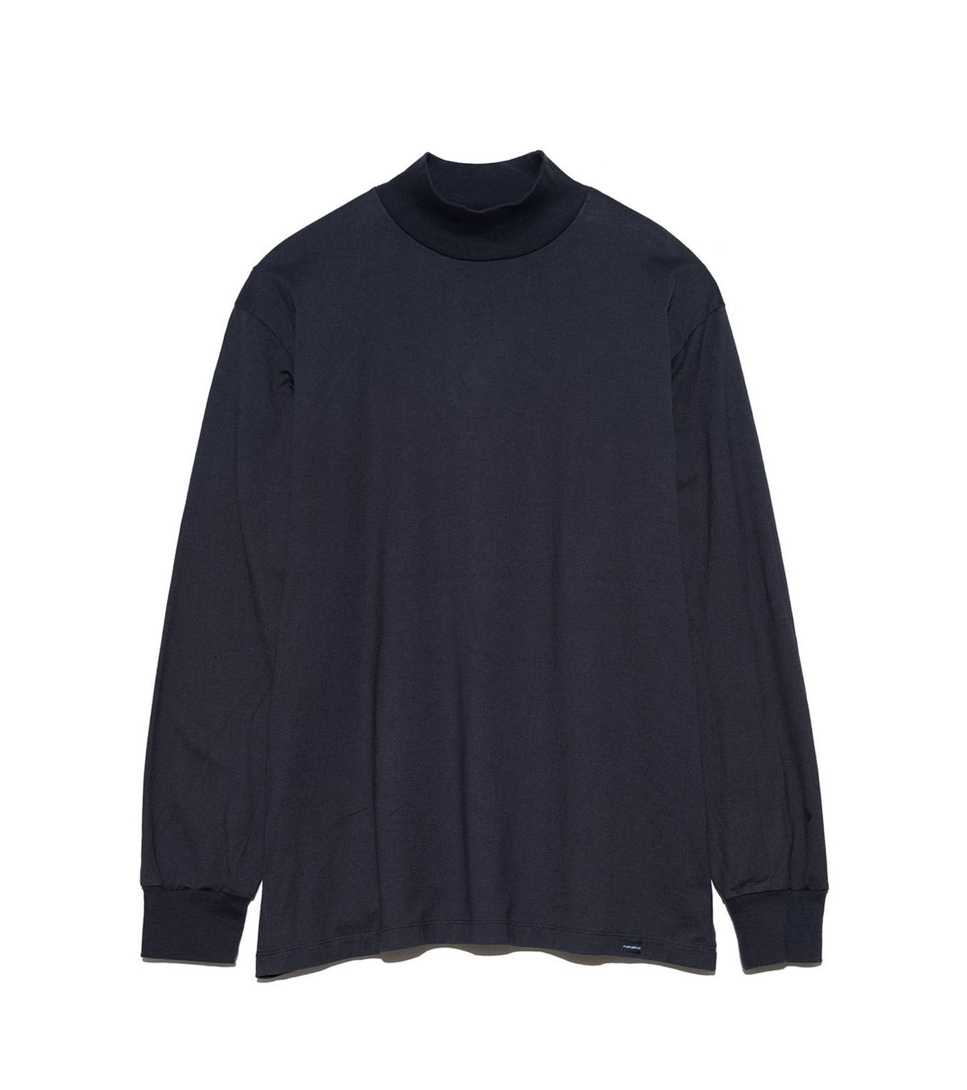 nanamica / L/S Mock Neck Tee