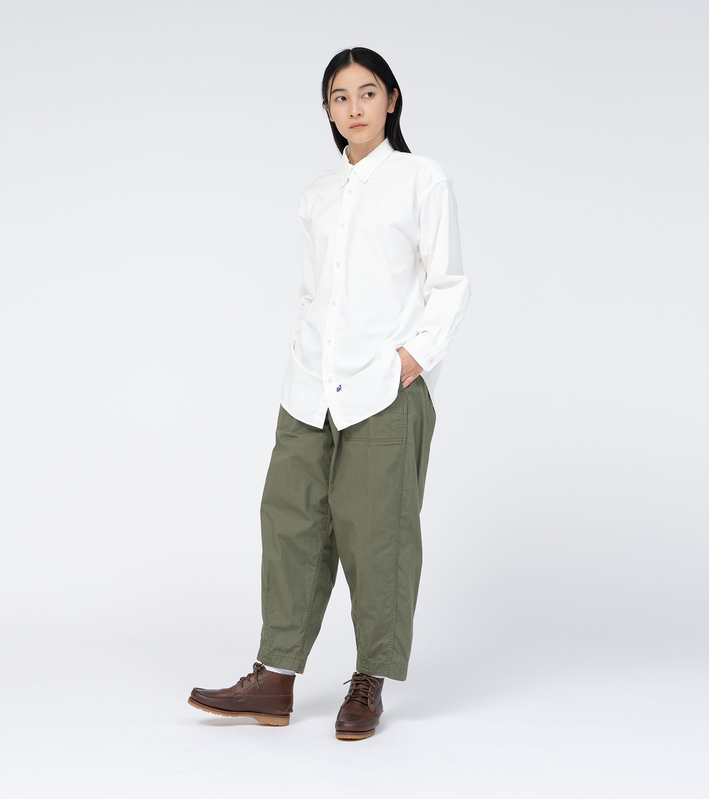 nanamica / Ripstop Wide Cropped Field Pants