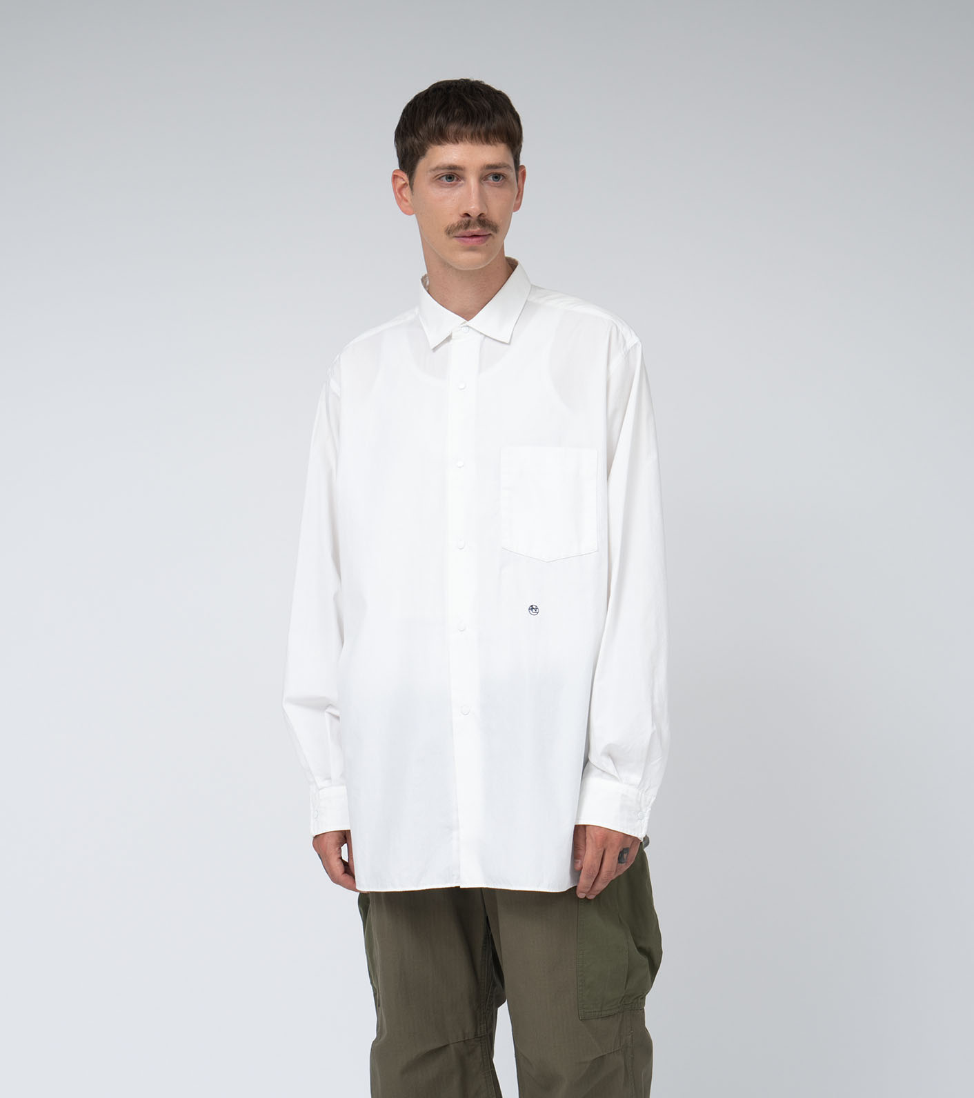 nanamica / Regular Collar Wind Shirt