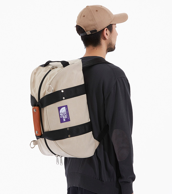 the north face purple label 3way duffle bag