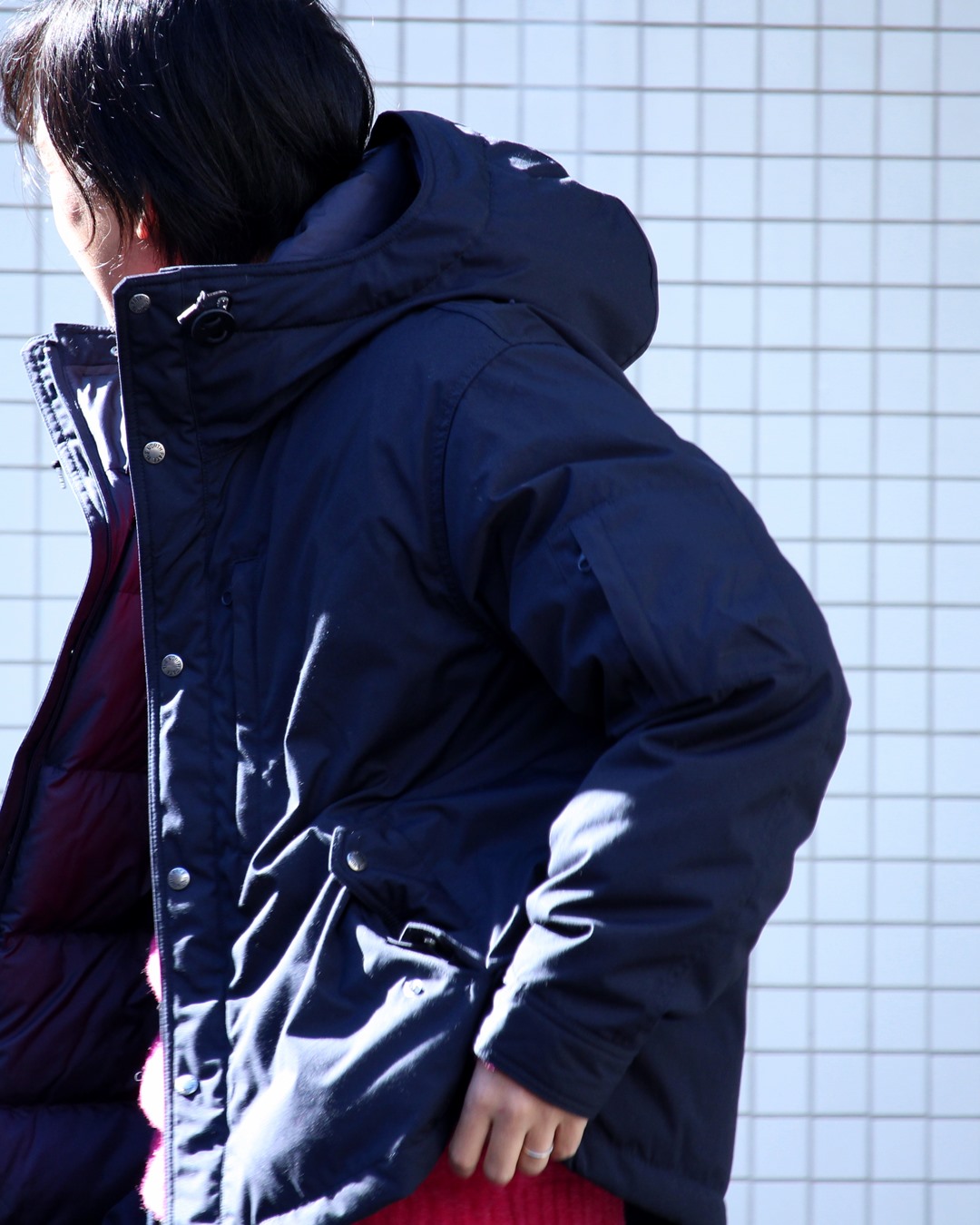Nanamica The North Face Purple Label 65 35 Mountain Short Down Parka And Nanamica Wide Chino Pants