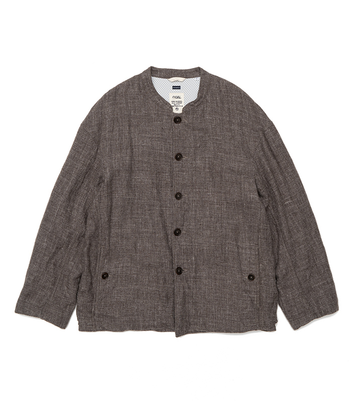 80/20クロス nanamica Wool Linen Band collar Jacket